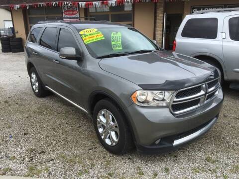 2012 Dodge Durango for sale at G LONG'S AUTO EXCHANGE in Brazil IN