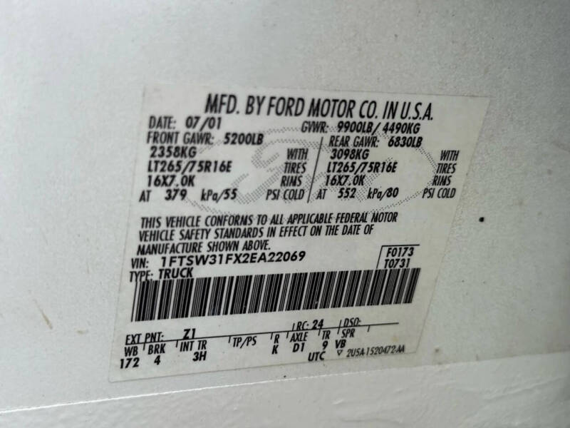 2002 Ford F-350 Super Duty