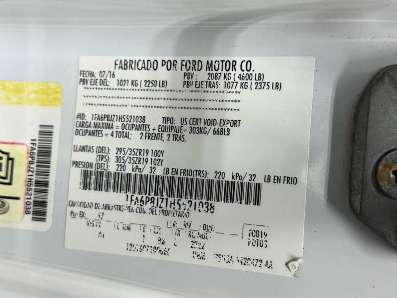 2017 Ford Mustang Shelby GT350