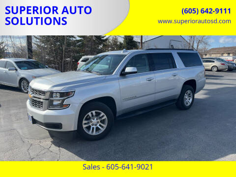 2018 Chevrolet Suburban for sale at SUPERIOR AUTO SOLUTIONS in Spearfish SD
