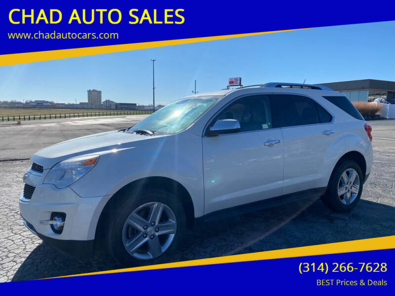 2014 Chevrolet Equinox for sale at CHAD AUTO SALES in Bridgeton MO