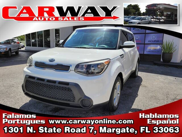 2015 Kia Soul for sale at CARWAY Auto Sales in Margate FL