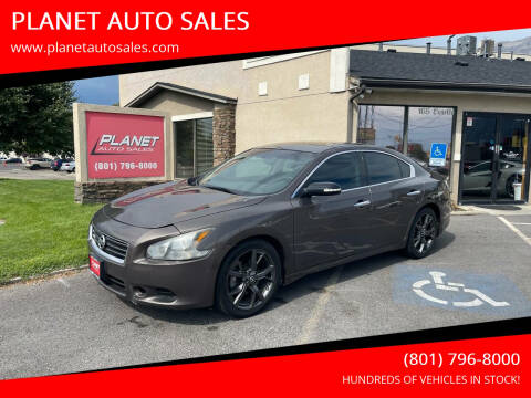 2014 Nissan Maxima for sale at PLANET AUTO SALES in Lindon UT