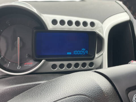 2014 Chevrolet Sonic RS Manual