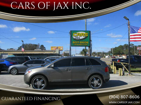 2013 Ford Edge for sale at CARS OF JAX INC. in Jacksonville FL