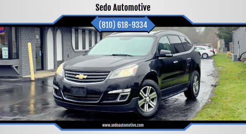 2017 Chevrolet Traverse for sale at Sedo Automotive in Davison MI