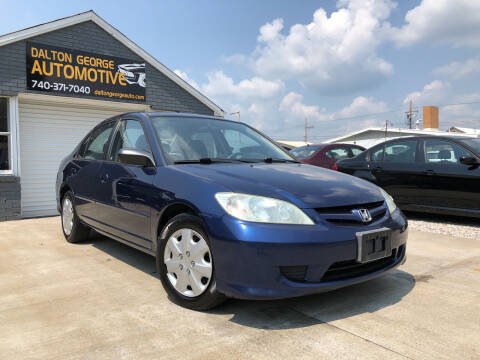 2004 Honda Civic for sale at Dalton George Automotive in Marietta OH