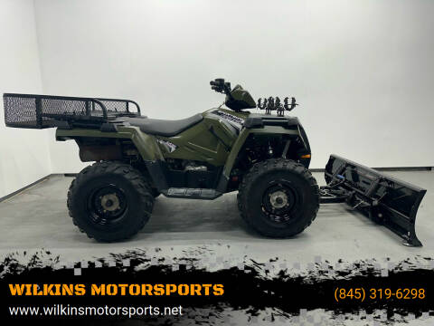 2017 Polaris Sportsman 570 + Plow for sale at WILKINS MOTORSPORTS in Brewster NY