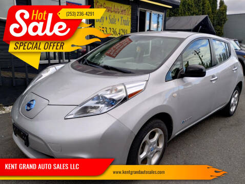 2012 Nissan LEAF for sale at KENT GRAND AUTO SALES LLC in Kent WA