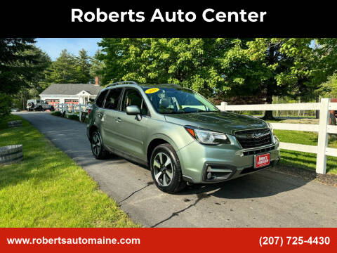 2018 Subaru Forester for sale at Roberts Auto Center in Bowdoinham ME