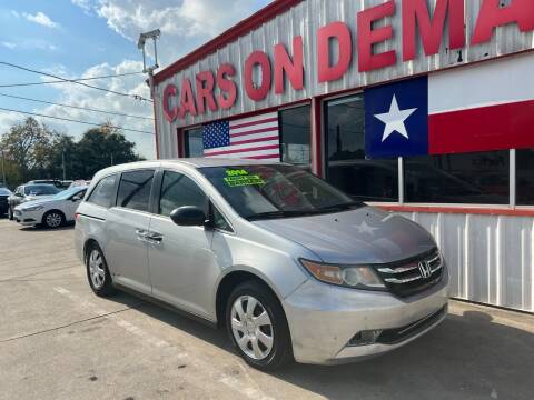 2014 Honda Odyssey for sale at Cars On Demand 2 in Pasadena TX