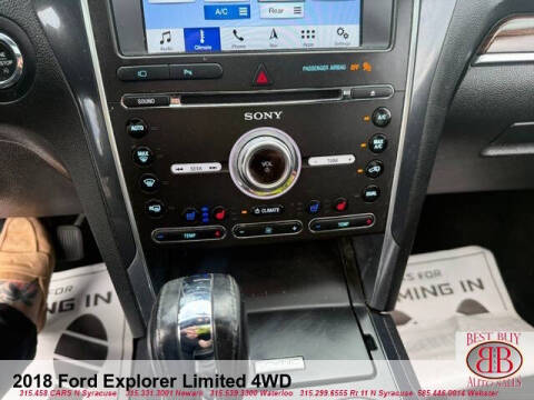2018 Ford Explorer Limited