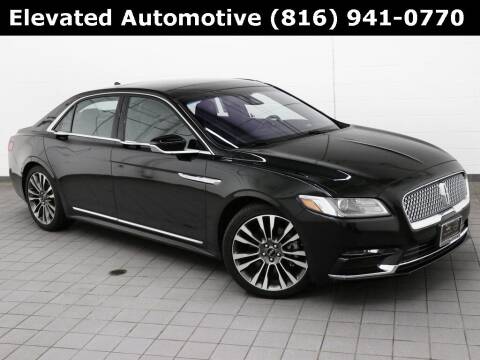 2019 Lincoln Continental for sale at Elevated Automotive in Merriam KS