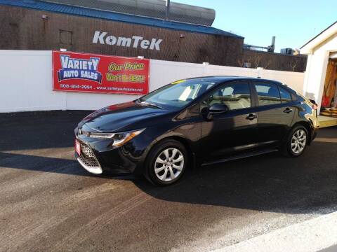 2022 Toyota Corolla for sale at Variety Auto Sales in Worcester MA
