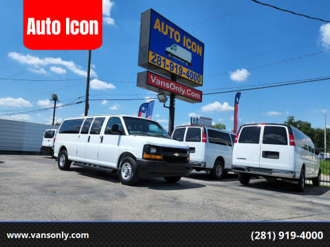 2017 Chevrolet Express Passenger for sale at Auto Icon in Houston TX