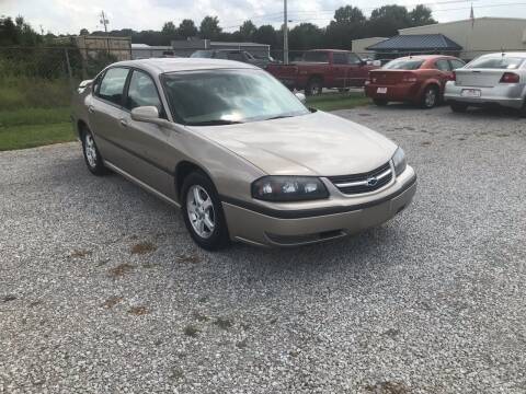 2003 Chevrolet Impala for sale at B AND S AUTO SALES in Meridianville AL