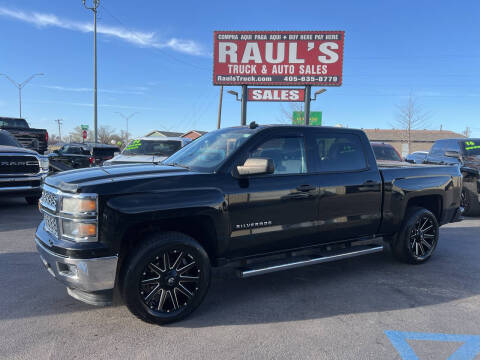 2014 Chevrolet Silverado 1500 for sale at RAUL'S TRUCK & AUTO SALES, INC in Oklahoma City OK