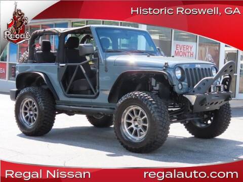 2014 Jeep Wrangler for sale at Southern Auto Solutions-Regal Nissan in Marietta GA
