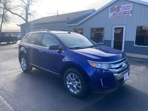 2014 Ford Edge for sale at B & B Auto Sales in Brookings SD