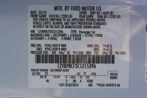 2014 Ford Mustang GT Premium