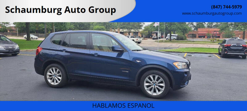 2013 BMW X3 for sale at Schaumburg Auto Group - Addison Location in Addison IL