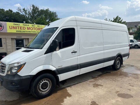 2015 Freightliner Sprinter for sale at UNITED MOTORS in Mckinney TX