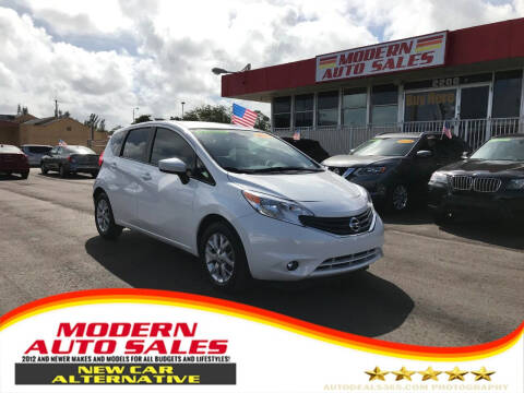 2016 Nissan Versa Note for sale at Modern Auto Sales in Hollywood FL