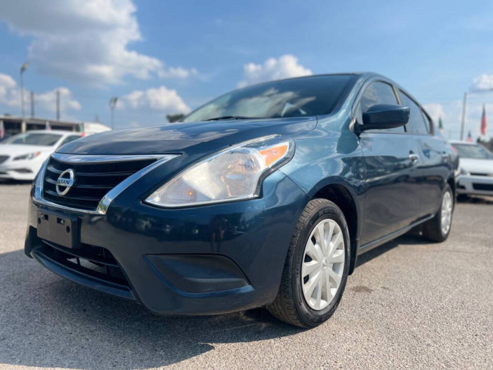 2017 Nissan Versa for sale at J-R Auto Sales LLC in Houston, TX