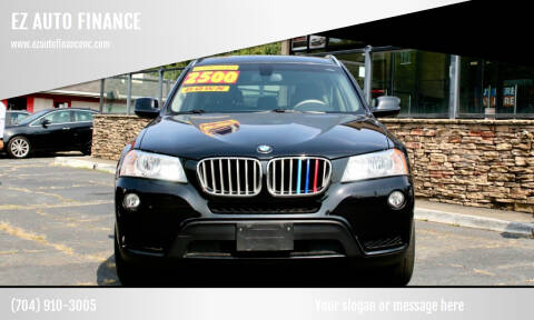 2013 BMW X3 for sale at EZ AUTO FINANCE in Charlotte NC