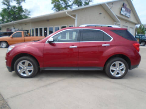 2015 Chevrolet Equinox for sale at Milaca Motors in Milaca MN