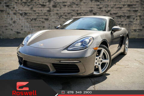 2018 Porsche 718 Cayman for sale at Gravity Autos Roswell in Roswell GA