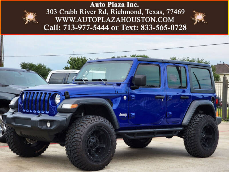 18 Jeep Wrangler Unlimited For Sale In Texas Carsforsale Com