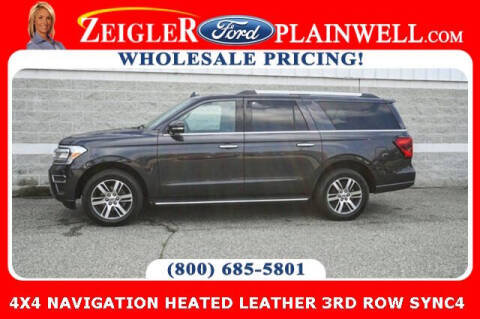 2022 Ford Expedition MAX for sale at Zeigler Ford of Plainwell in Plainwell MI
