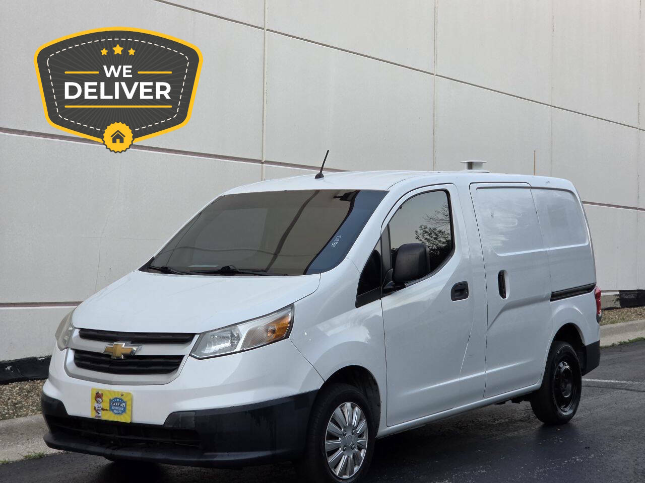 White 2015 Chevrolet City Express LS LS 4dr Cargo Mini-Van 1
