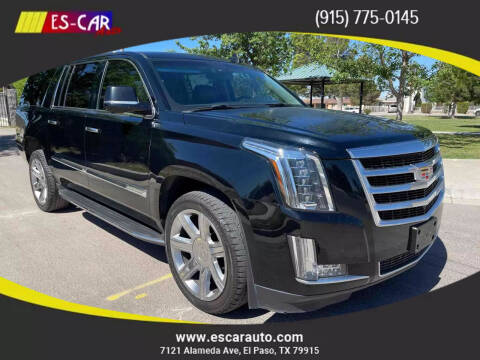 2016 Cadillac Escalade ESV for sale at Escar Auto in El Paso TX