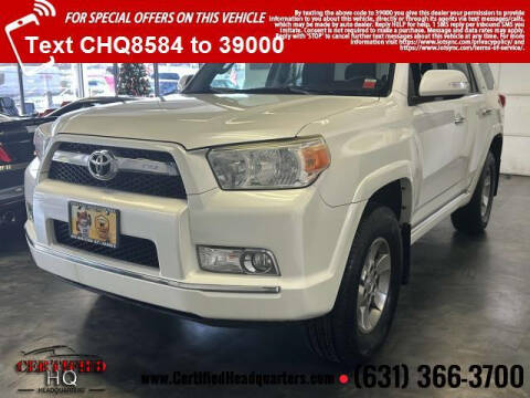 2012 Toyota 4Runner for sale at CERTIFIED HEADQUARTERS in Saint James NY