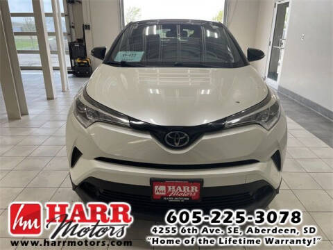 2019 Toyota C-HR for sale at Harr Motors Bargain Center in Aberdeen SD