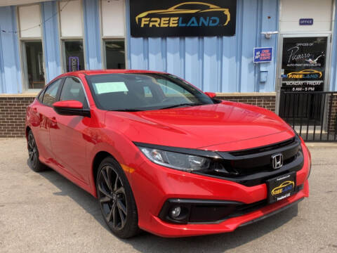 2020 Honda Civic for sale at Freeland LLC in Waukesha WI