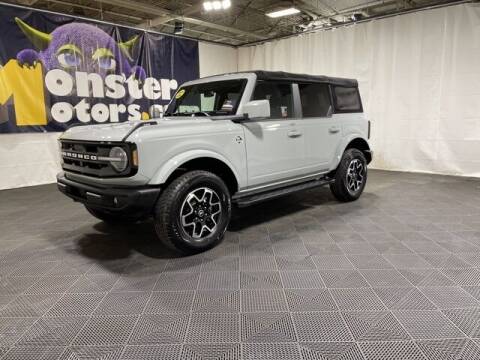 2022 Ford Bronco for sale at Monster Motors in Michigan Center MI