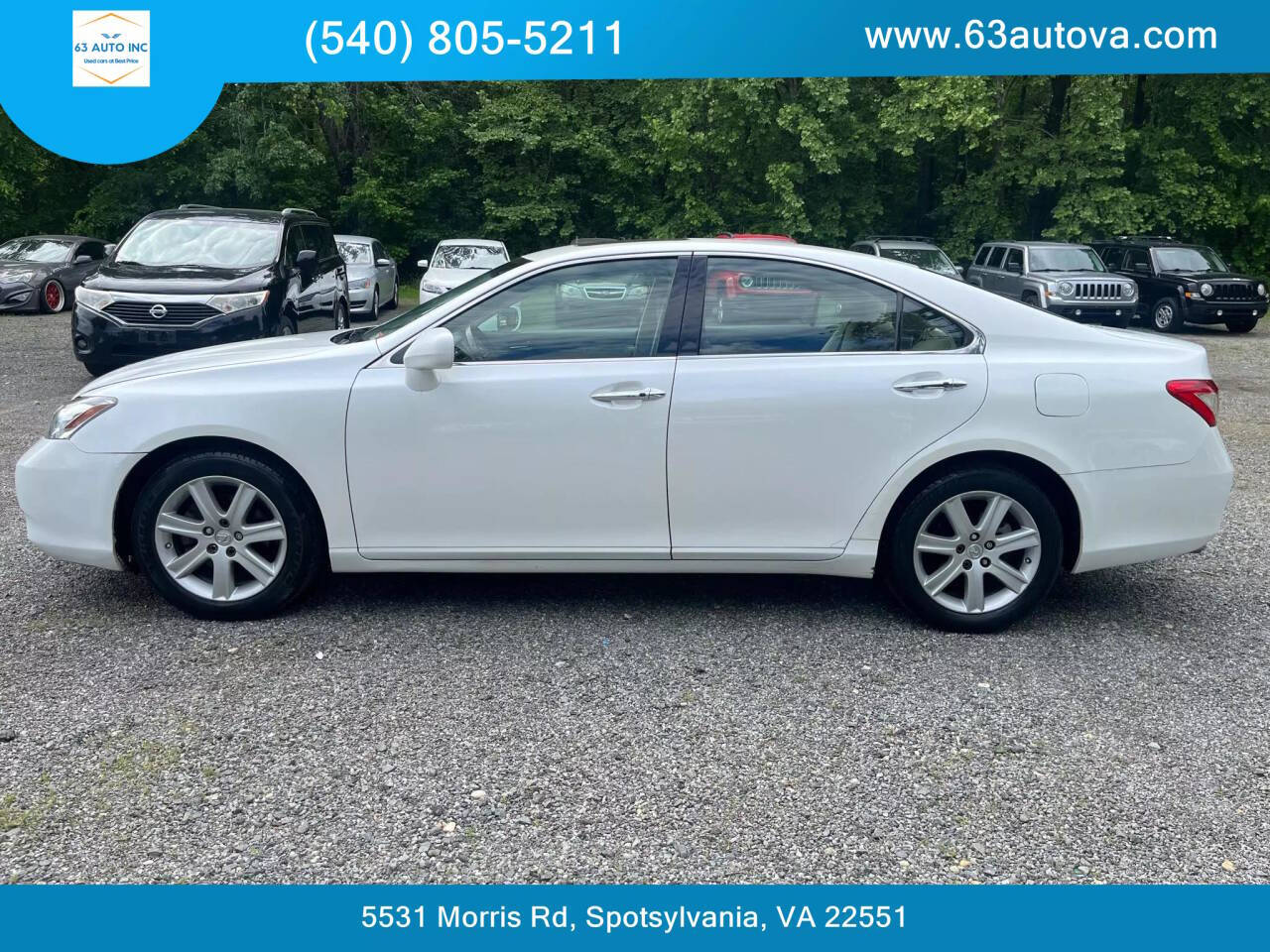 2008 Lexus ES 350 for sale at 63 Auto Inc in Spotsylvania, VA