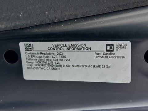 2022 Cadillac Escalade Sport