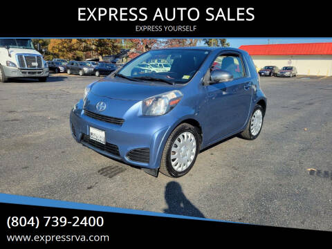 2014 Scion iQ for sale at EXPRESS AUTO SALES in Midlothian VA