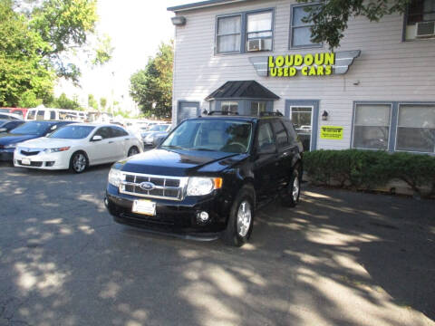 2012 Ford Escape for sale at Loudoun Used Cars in Leesburg VA