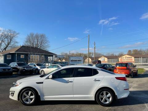 2015 Kia Optima for sale at Brownsburg Imports LLC in Indianapolis IN