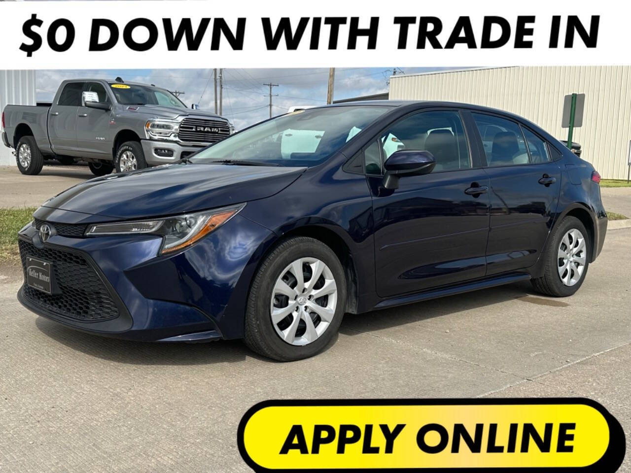 2022 Toyota Corolla for sale at Keller Motors in Palco, KS