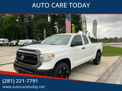 2017 Toyota Tundra for sale at AUTO CARE TODAY in Spring TX