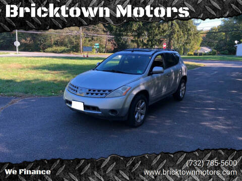 2006 Nissan Murano for sale at Bricktown Motors in Brick NJ