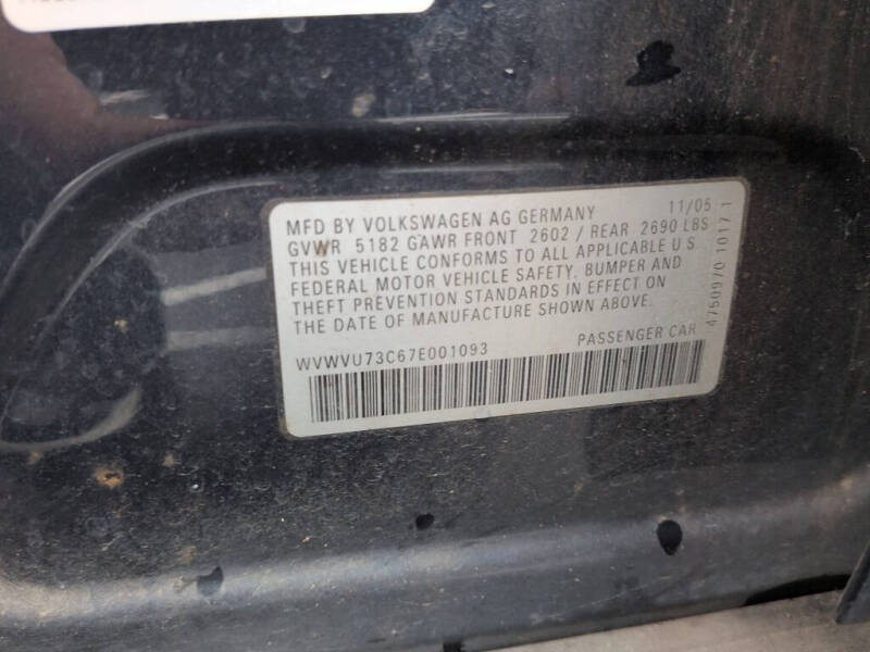 2007 Volkswagen Passat