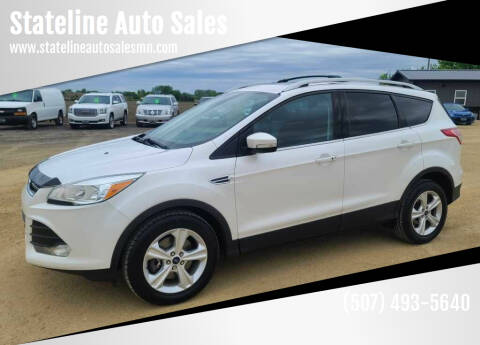 2014 Ford Escape for sale at Stateline Auto Sales in Mabel MN
