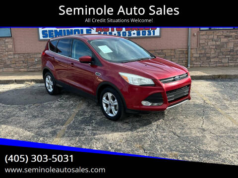 2014 Ford Escape for sale at Seminole Auto Sales in Seminole OK